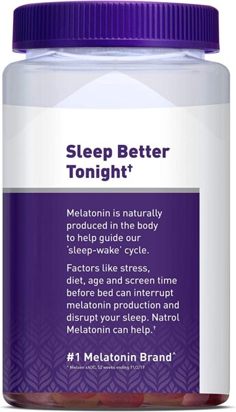 Natrol Melatonina 10 Gomitas - Imagen 3